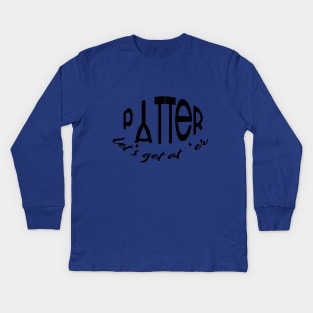 Pitter Patter Kids Long Sleeve T-Shirt